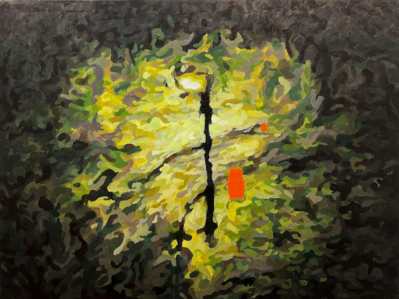 Untitled, 2022, acrylic on canvas, 20&quot;x15&quot;. (available)