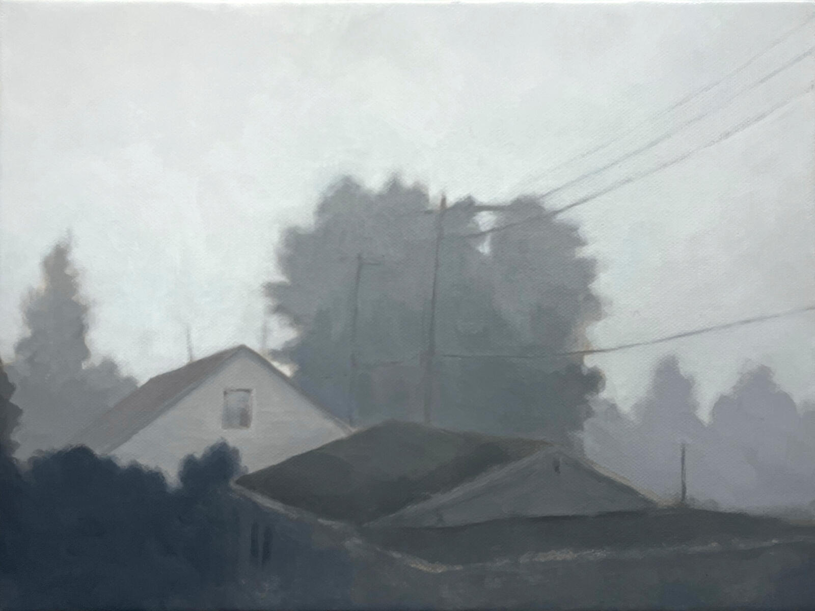 Untitled, 2024, acrylic on canvas, 12&quot;x9&quot;. (available)